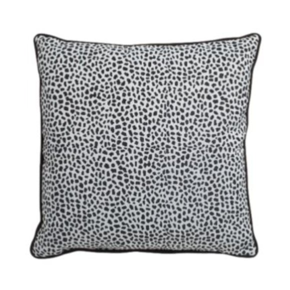 Canaan Hopper Print Pillow in Ebony 20" X 20" NWT Accent Decor Couch Living - Picture 2 of 3